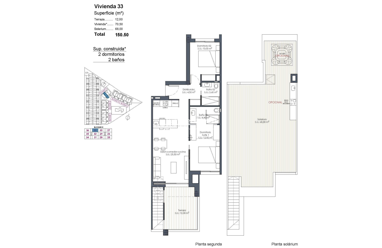 Nieuwbouw Woningen · Penthouse · Los Alcazares · Serena Golf