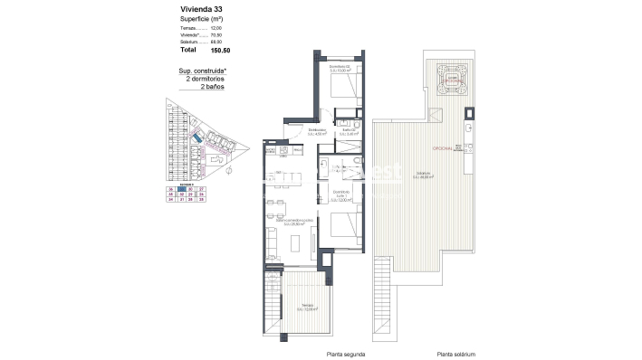 Nieuwbouw Woningen · Penthouse · Los Alcazares · Serena Golf