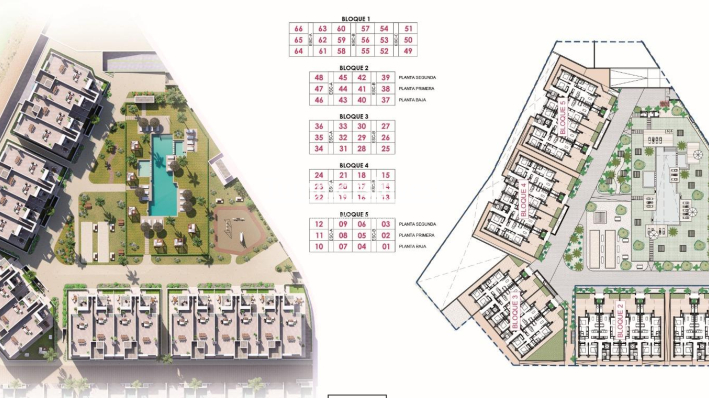 Nieuwbouw Woningen · Penthouse · Los Alcazares · Serena Golf