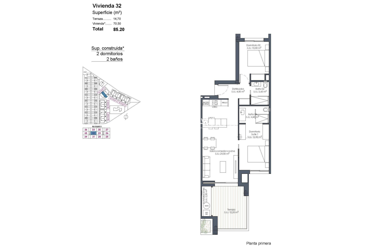 Nieuwbouw Woningen · Apartment · Los Alcazares · Serena Golf