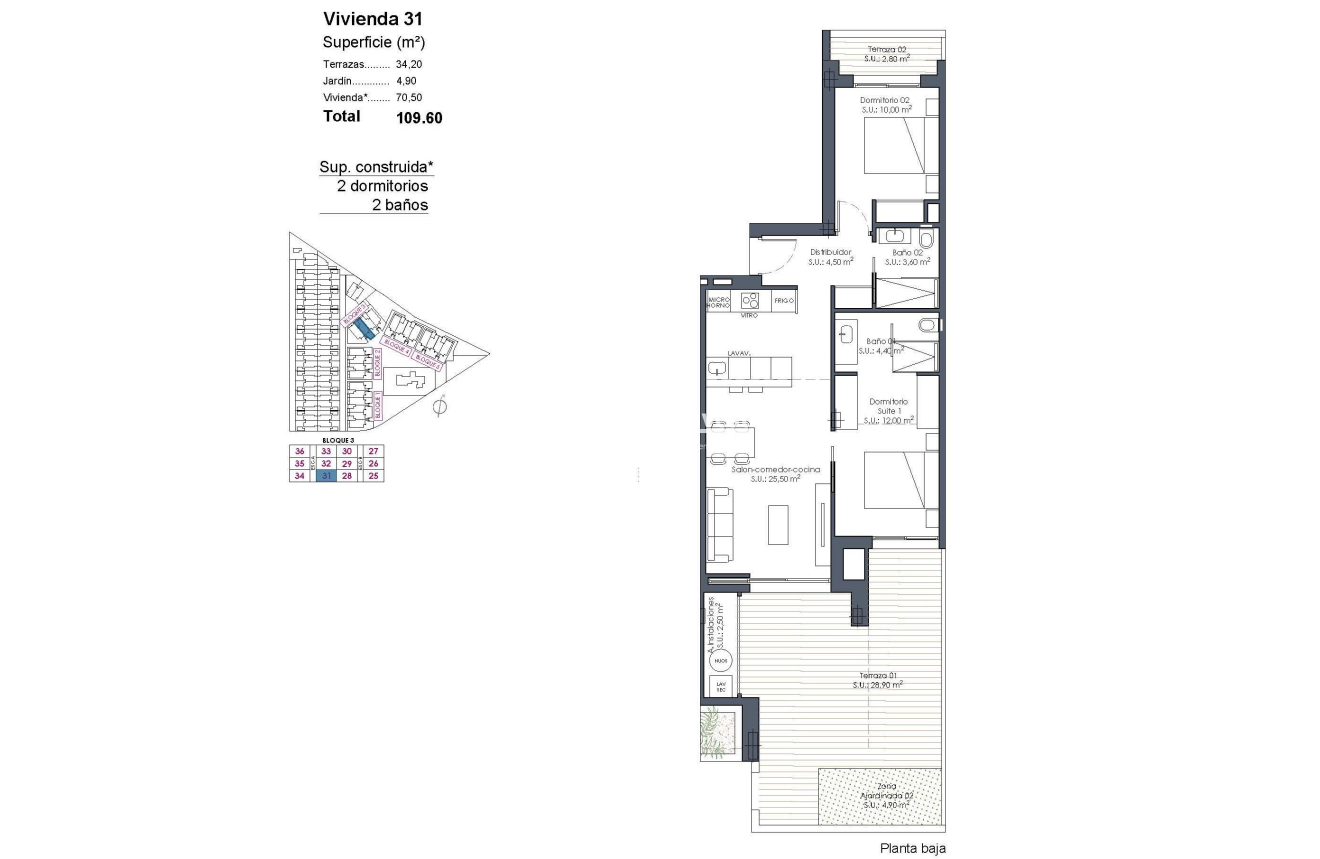 Nieuwbouw Woningen · Apartment · Los Alcazares · Serena Golf