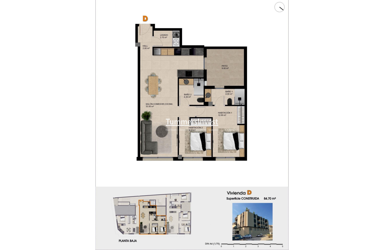 Nieuwbouw Woningen · Apartment · Catral · pueblo