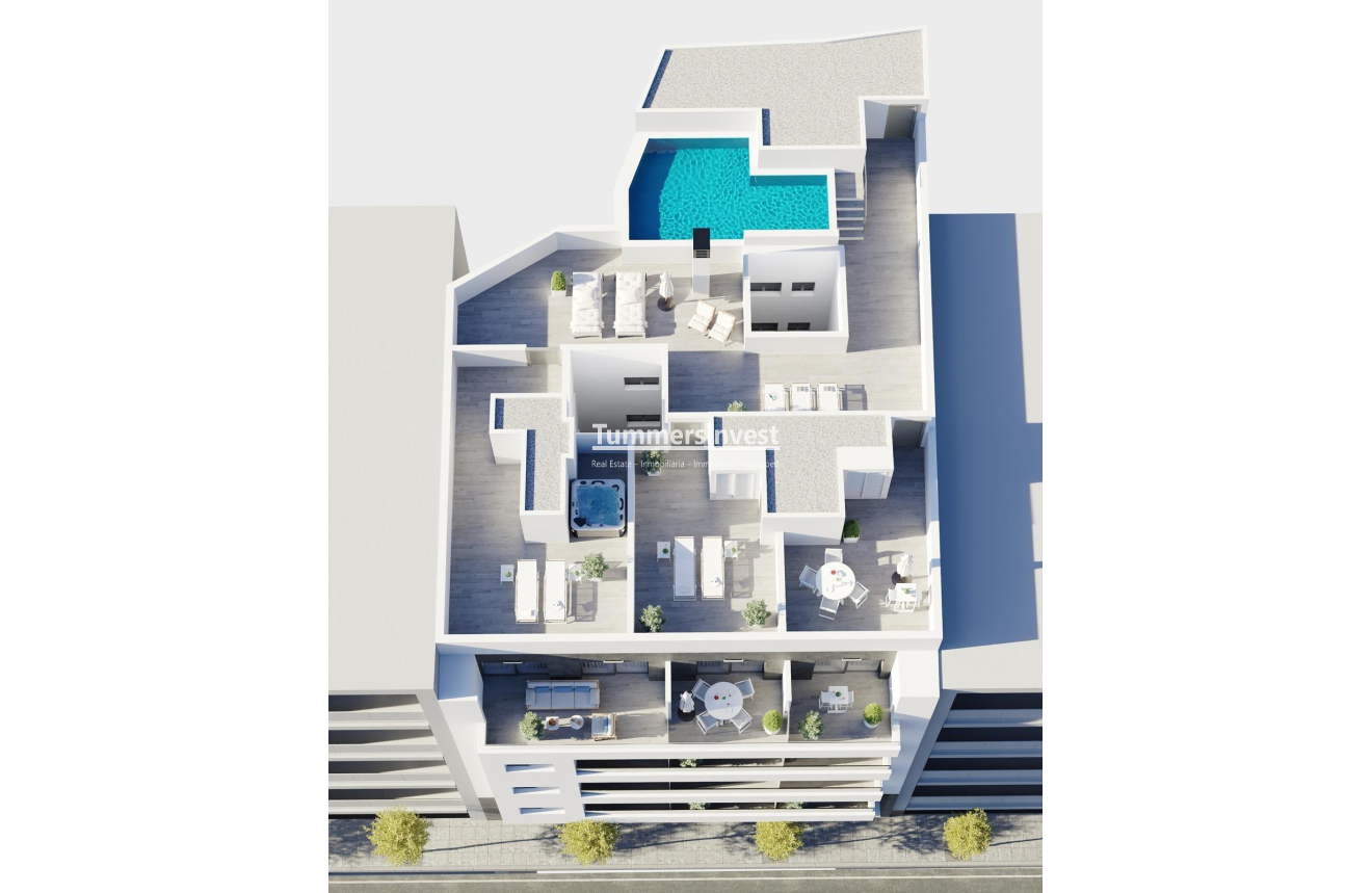 Nieuwbouw Woningen · Penthouse · Torrevieja · Centro