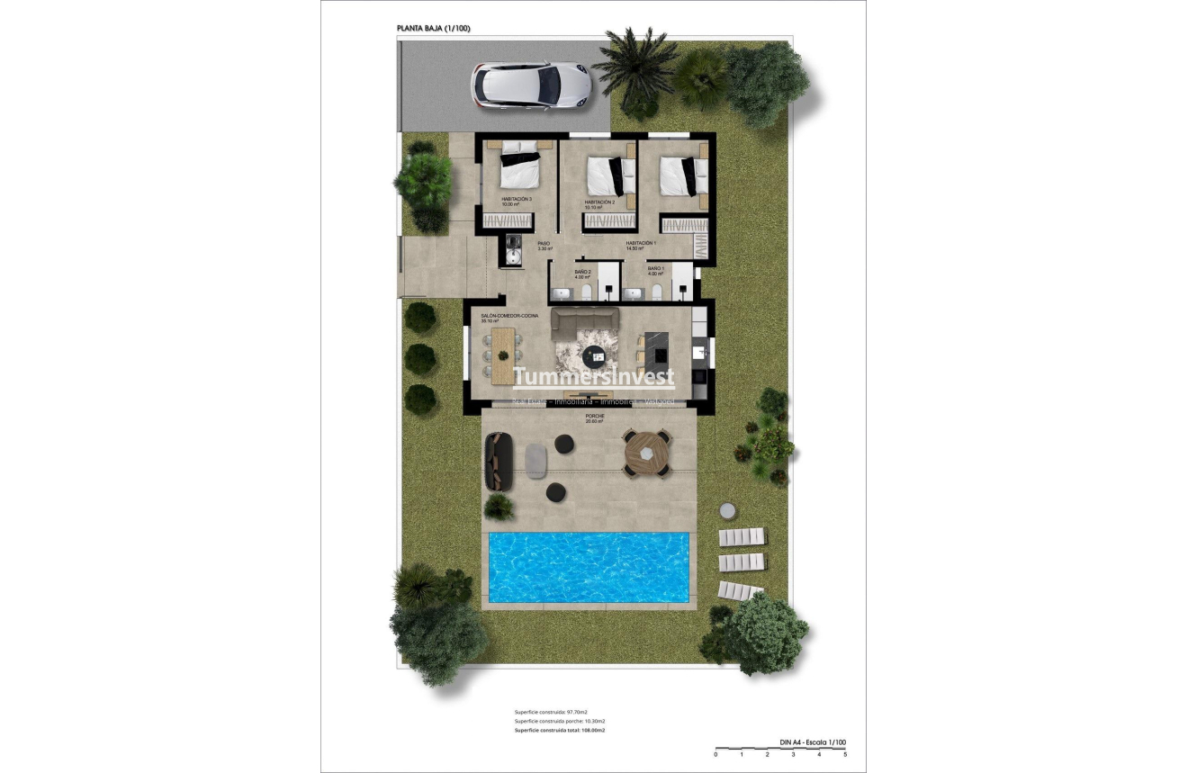 Nieuwbouw Woningen · Villa · Hondón de las Nieves · Urbaniz La Montañosa