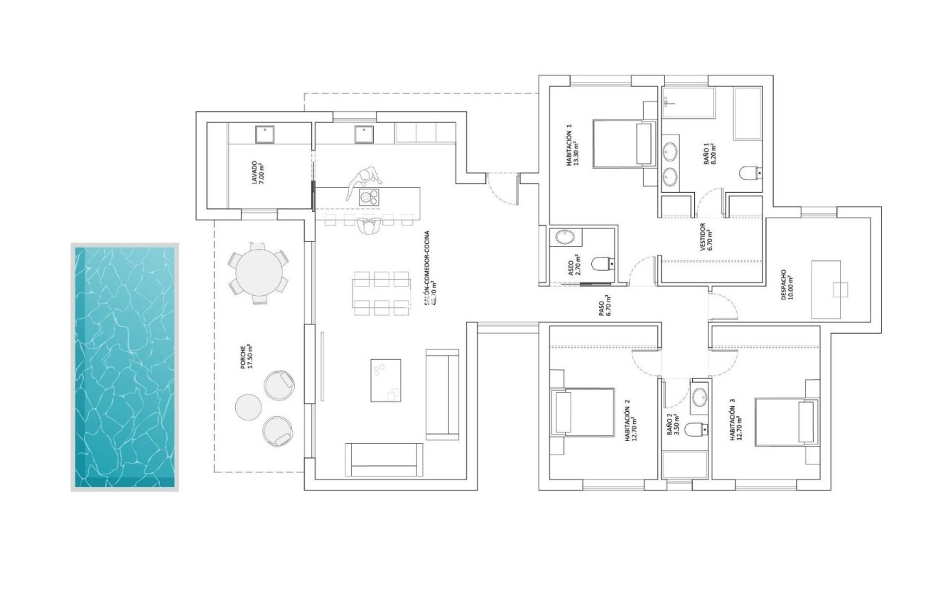 Nieuwbouw Woningen · Villa · Monforte del Cid · La Capitana