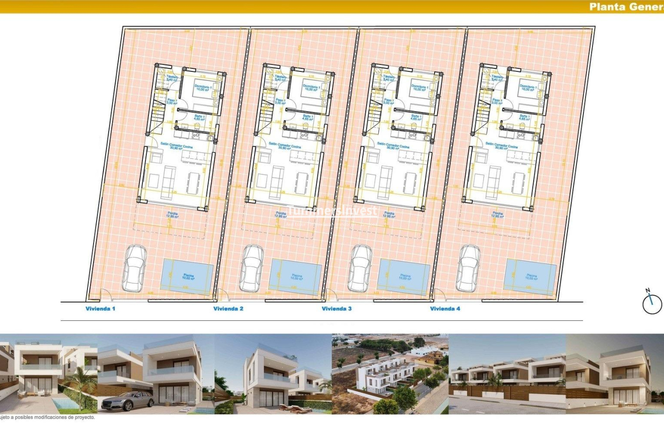 Nieuwbouw Woningen · Villa · Pilar de la Horadada · pueblo