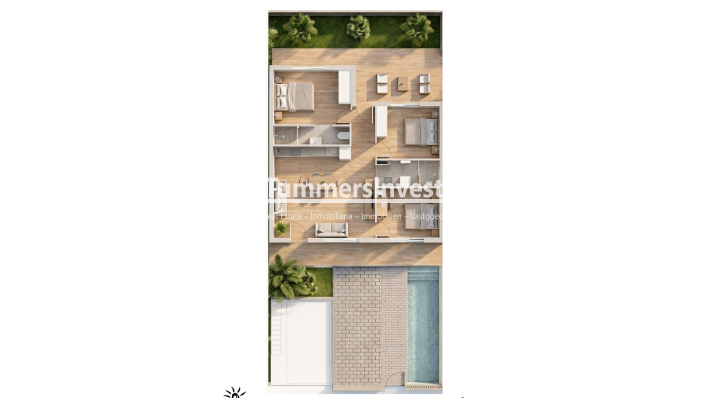 Nieuwbouw Woningen · Bungalow · Pilar de la Horadada · parques de Andromeda