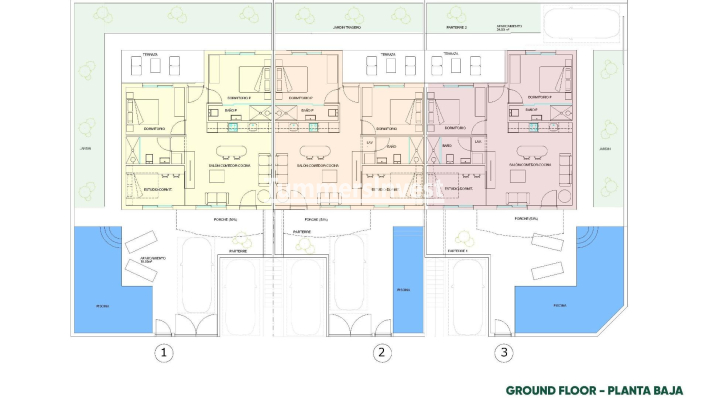 Nieuwbouw Woningen · Bungalow · Pilar de la Horadada · parques de Andromeda