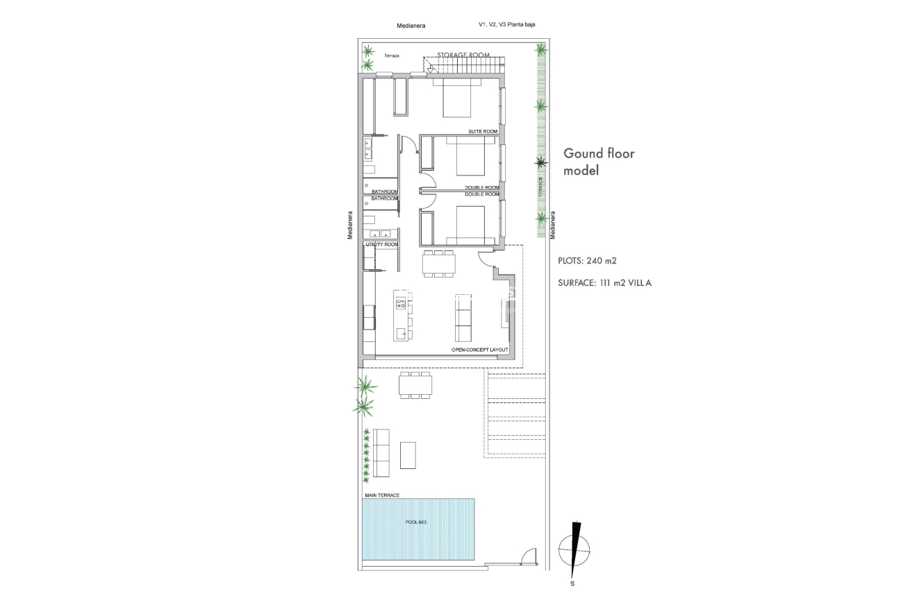 Obra nueva · Villa · Los Alcazares · Serena Golf