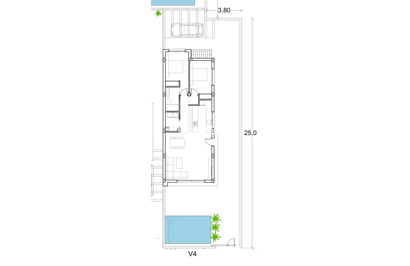 Obra nueva · Villa · Los Alcazares · Serena Golf