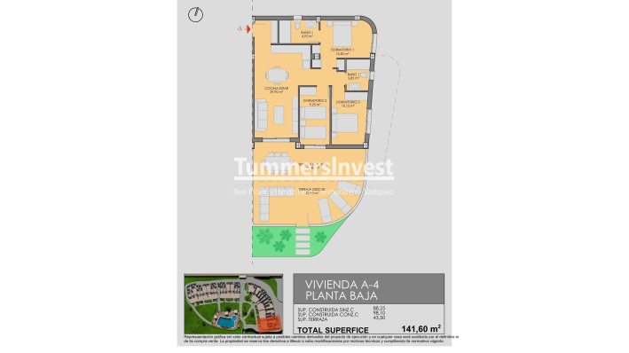 Obra nueva · Apartment · Los Alcazares · Serena Golf