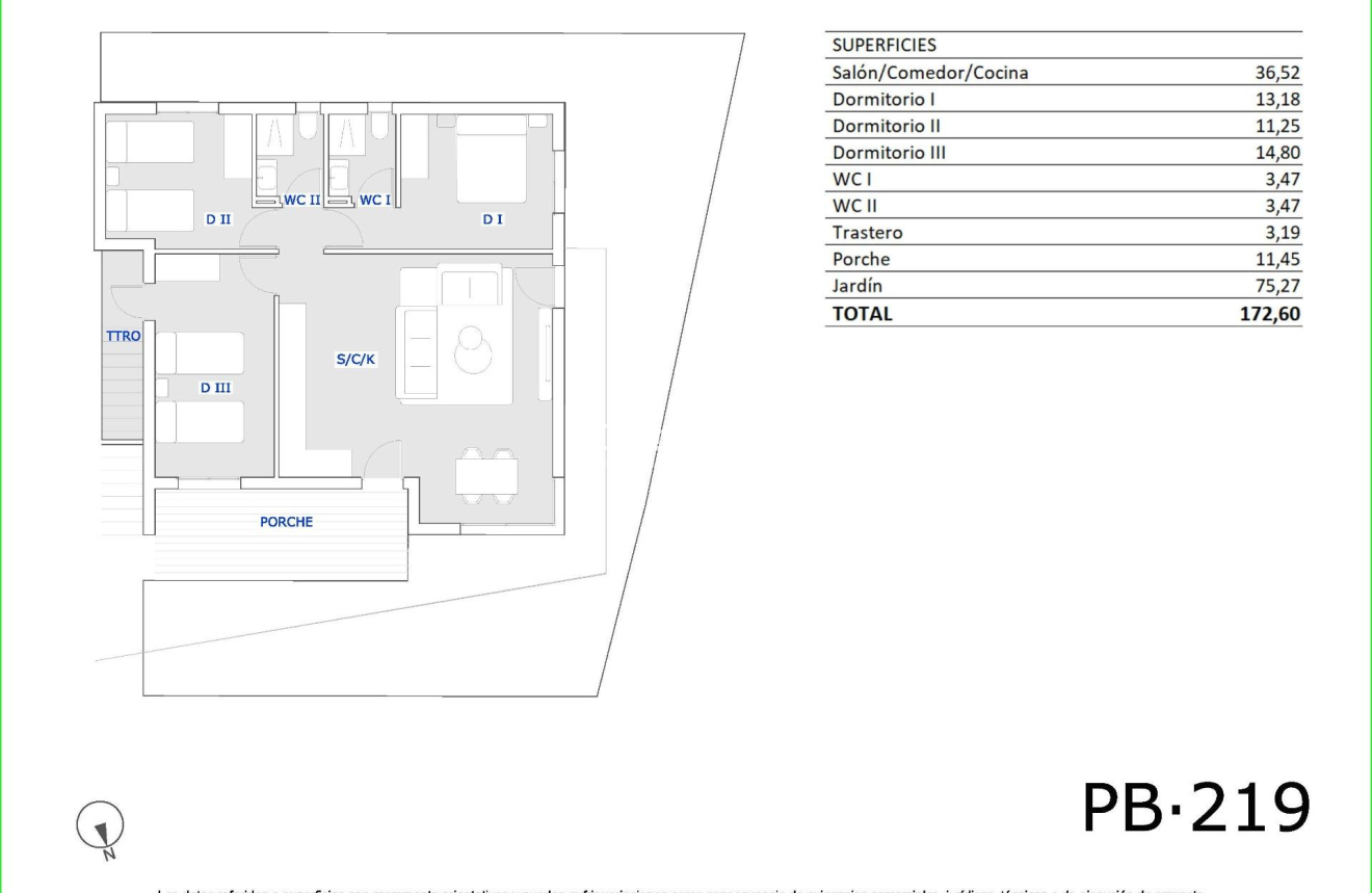Obra nueva · Bungalow · San Miguel de Salinas · Pueblo