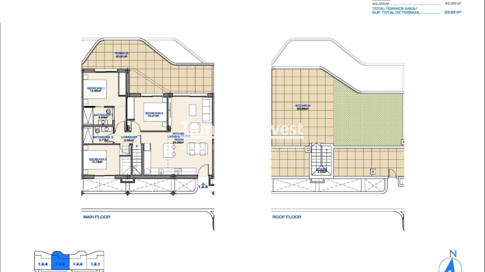 Neue Gebäude · Penthouse · Los Alcazares · Serena Golf