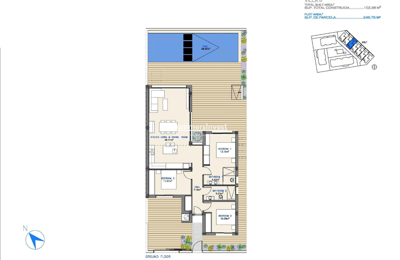 Neue Gebäude · Villa · Los Alcazares · Serena Golf