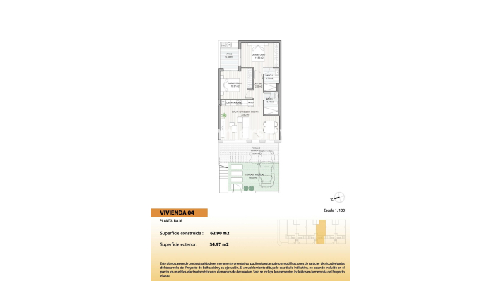 Obra nueva · Bungalow · San Pedro del Pinatar · El Salero