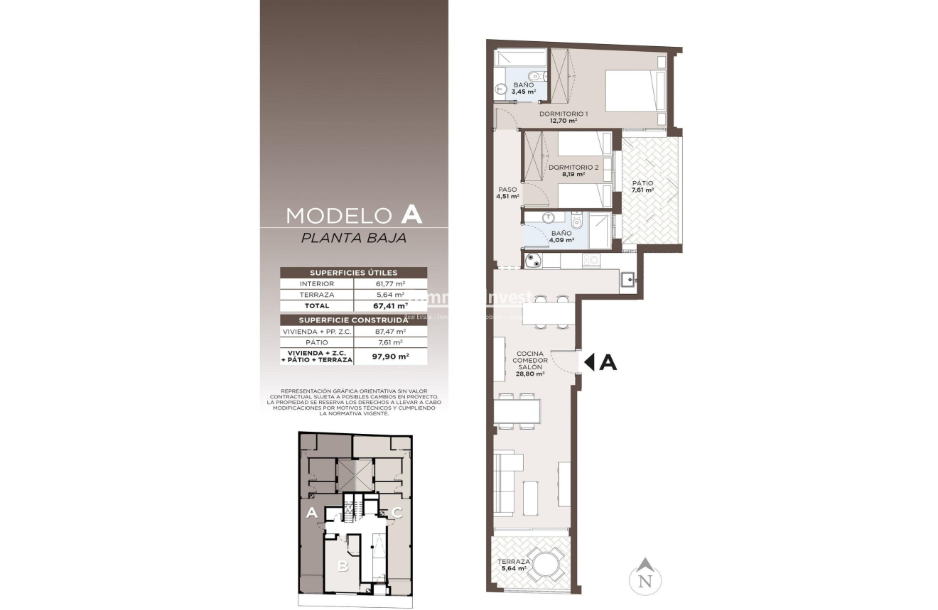 Nieuwbouw Woningen · Apartment · Torrevieja · Playa de El Cura
