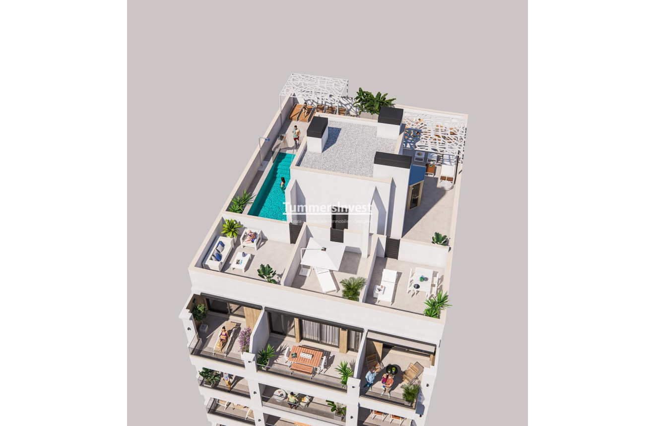 Nieuwbouw Woningen · Penthouse · Torrevieja · Playa de El Cura