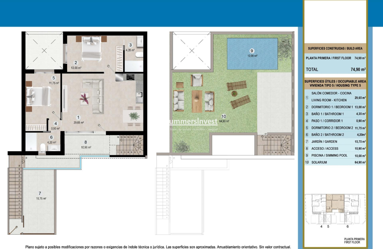 Nieuwbouw Woningen · Bungalow · San Pedro del Pinatar · Lo Pagan