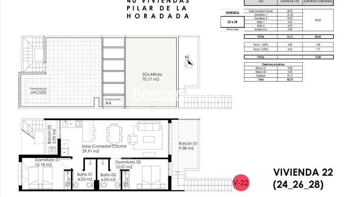 Nieuwbouw Woningen · Bungalow · Pilar de la Horadada · pueblo