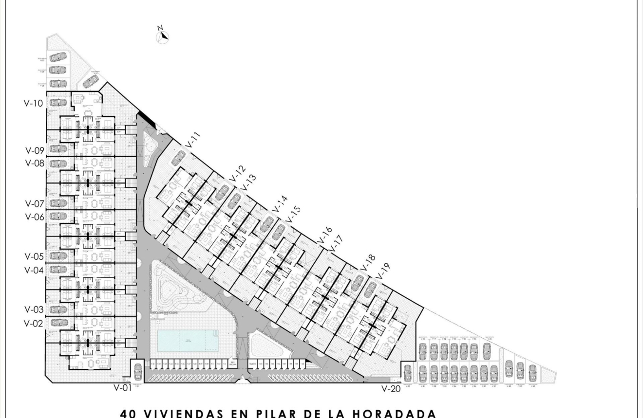 Nieuwbouw Woningen · Bungalow · Pilar de la Horadada · pueblo