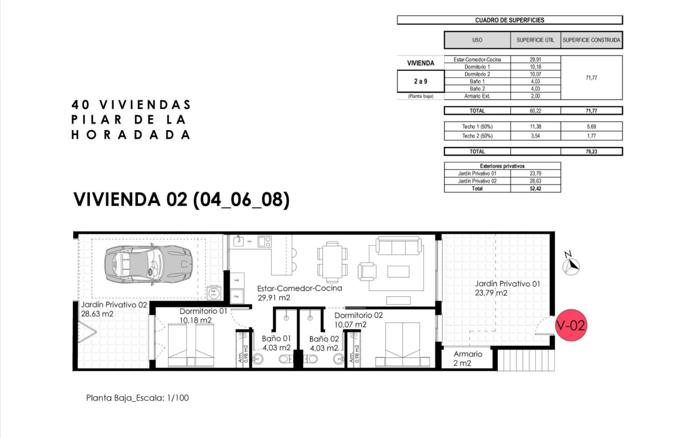 Nieuwbouw Woningen · Bungalow · Pilar de la Horadada · pueblo