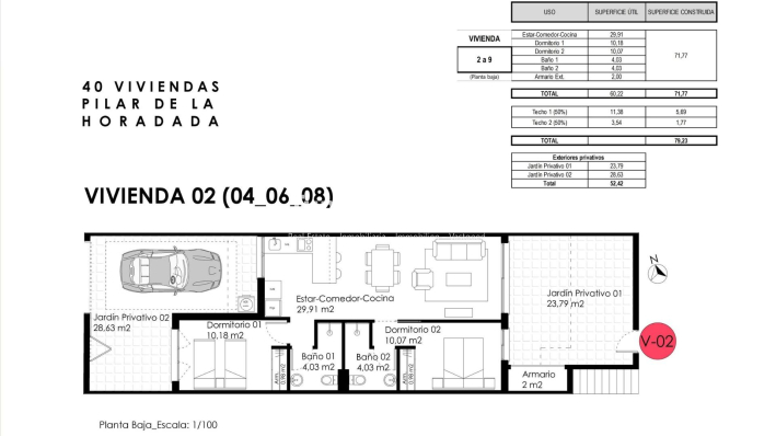 Nieuwbouw Woningen · Bungalow · Pilar de la Horadada · pueblo