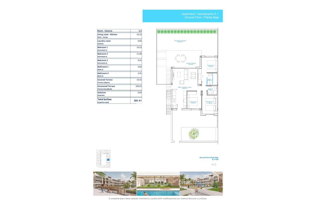 Nieuwbouw Woningen · Bungalow · Pilar de la Horadada · Playa de las Higuericas