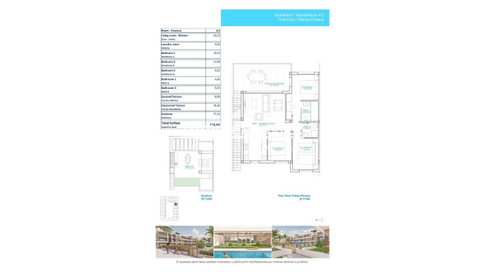 Nieuwbouw Woningen · Bungalow · Pilar de la Horadada · Playa de las Higuericas