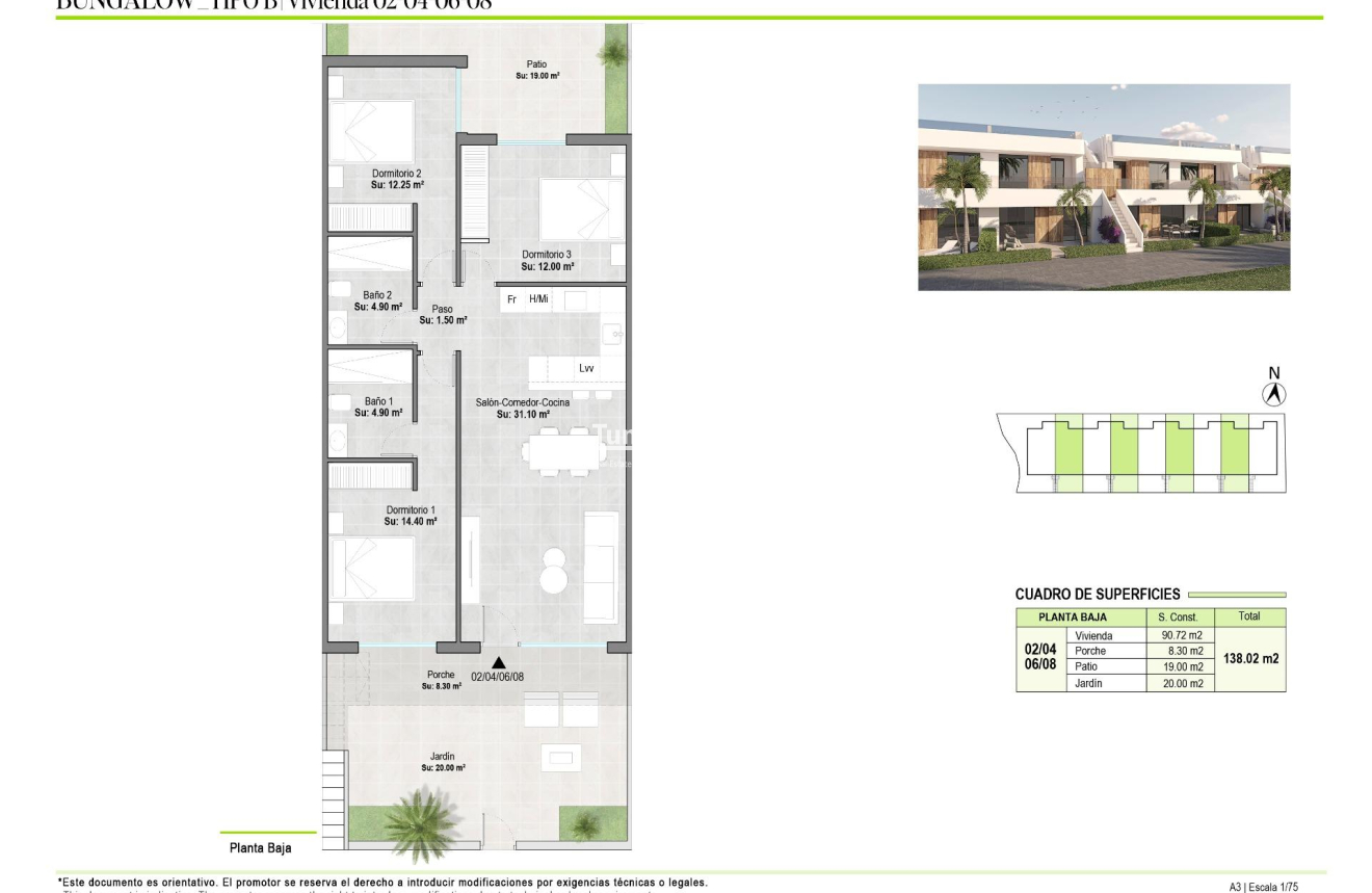 Nieuwbouw Woningen · Bungalow · Alhama De Murcia · Condado De Alhama