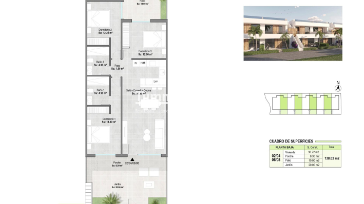 Nieuwbouw Woningen · Bungalow · Alhama De Murcia · Condado De Alhama